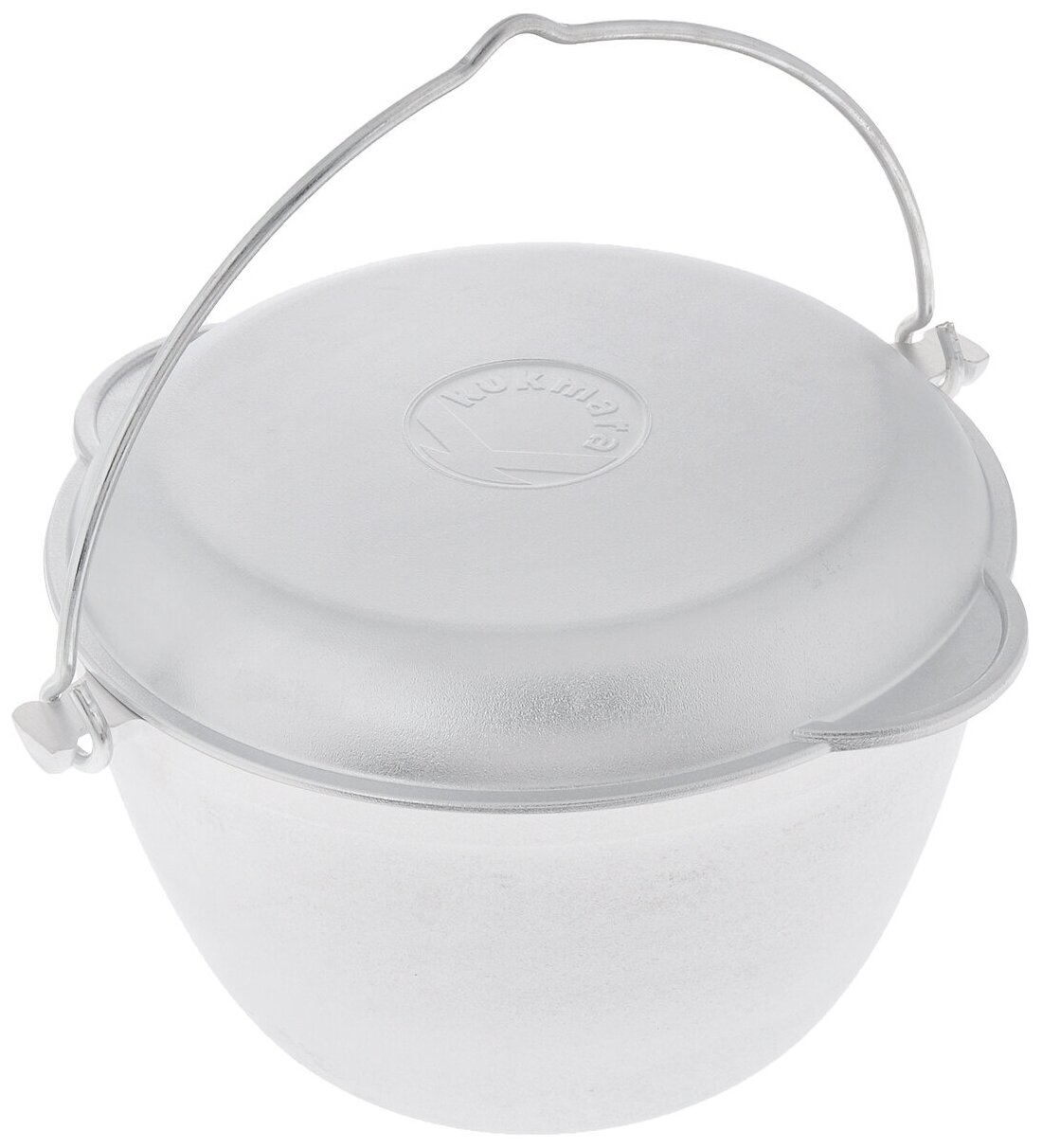 фото Казан походный Kukmara с крышкой-сковородой, алюминий, 5 л