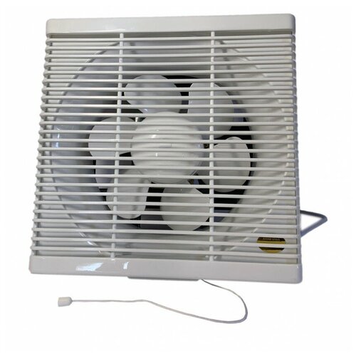 Вентилятор осевой с реверсом АК 200 оконный 486м3/ч (приточно-вытяжной)