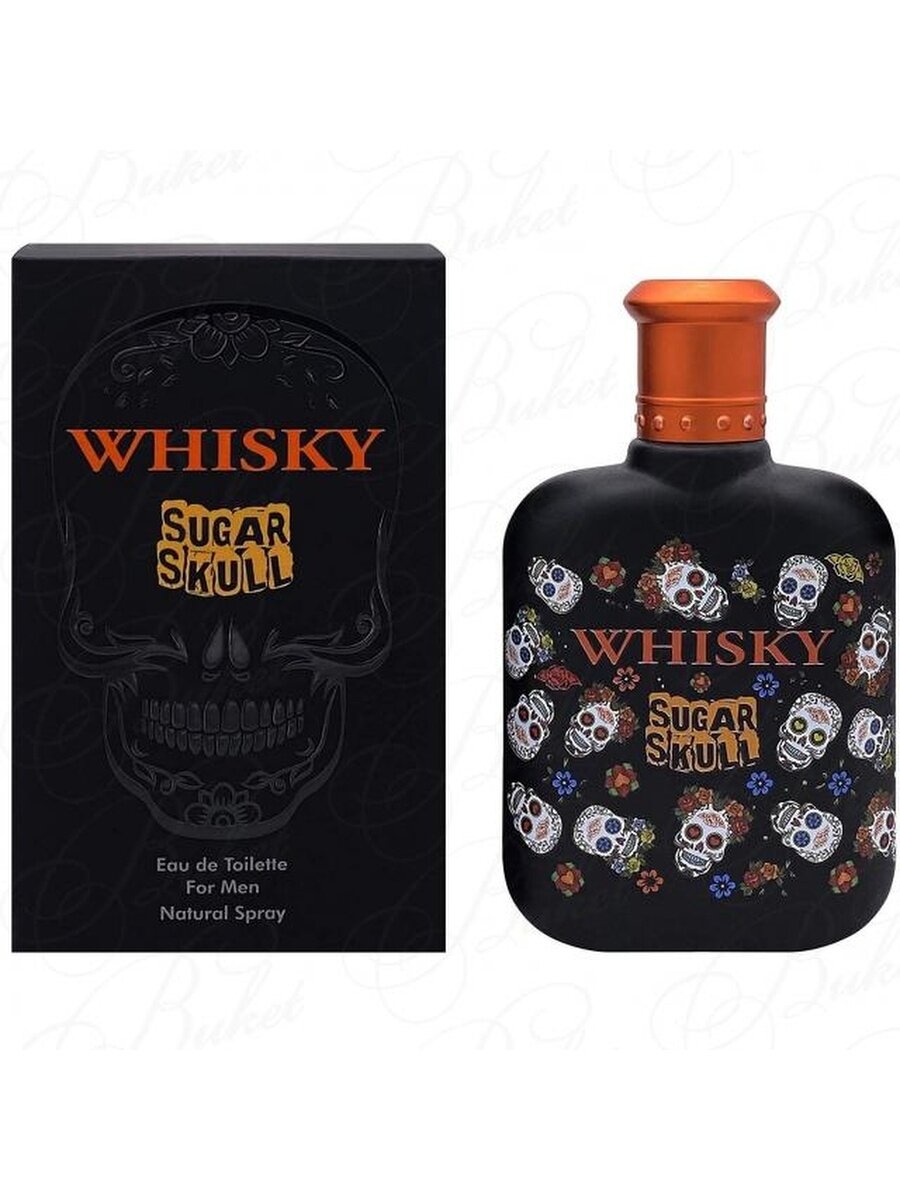 EVAFLOR Whisky Sugar Skull туалетная вода 100 ml.