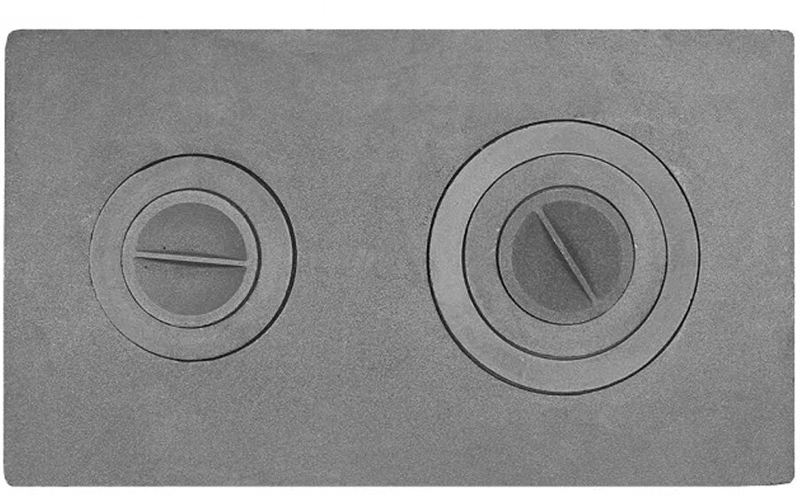 Плита 2х-конфорочная П2-3 (Р) 710х410мм