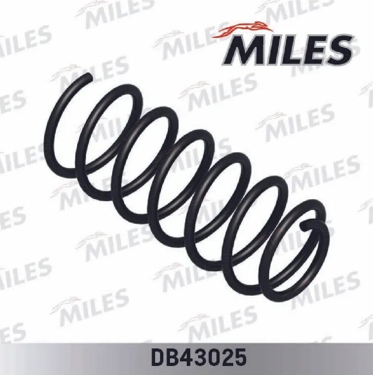 Передняя пружина MILES DB43025 для Volkswagen Passat