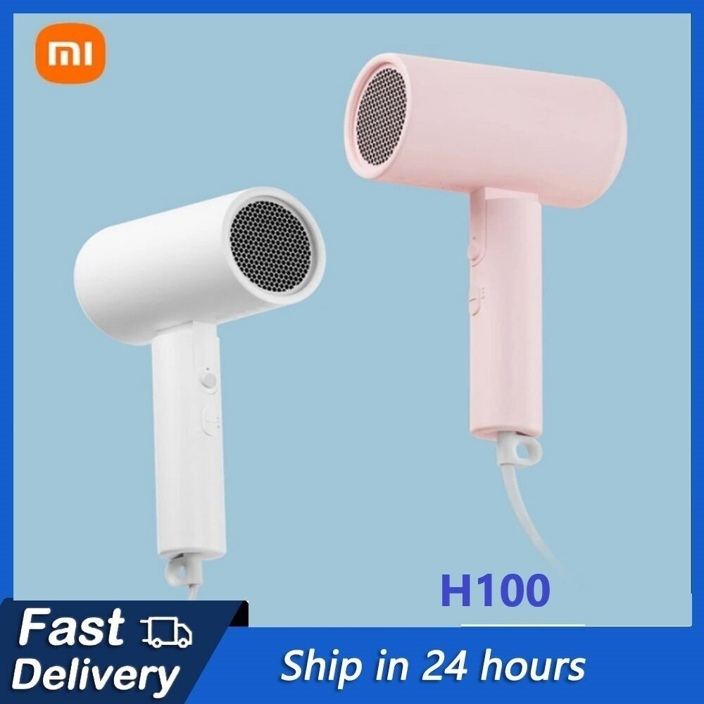 Фен Xiaomi Mijia Negative lon Portable Hair Dryer H100, белый - фотография № 6