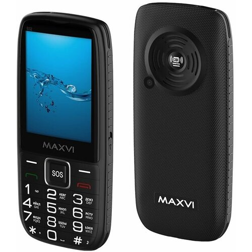Телефон MAXVI B32 Global для РФ 2 SIM black 2550₽