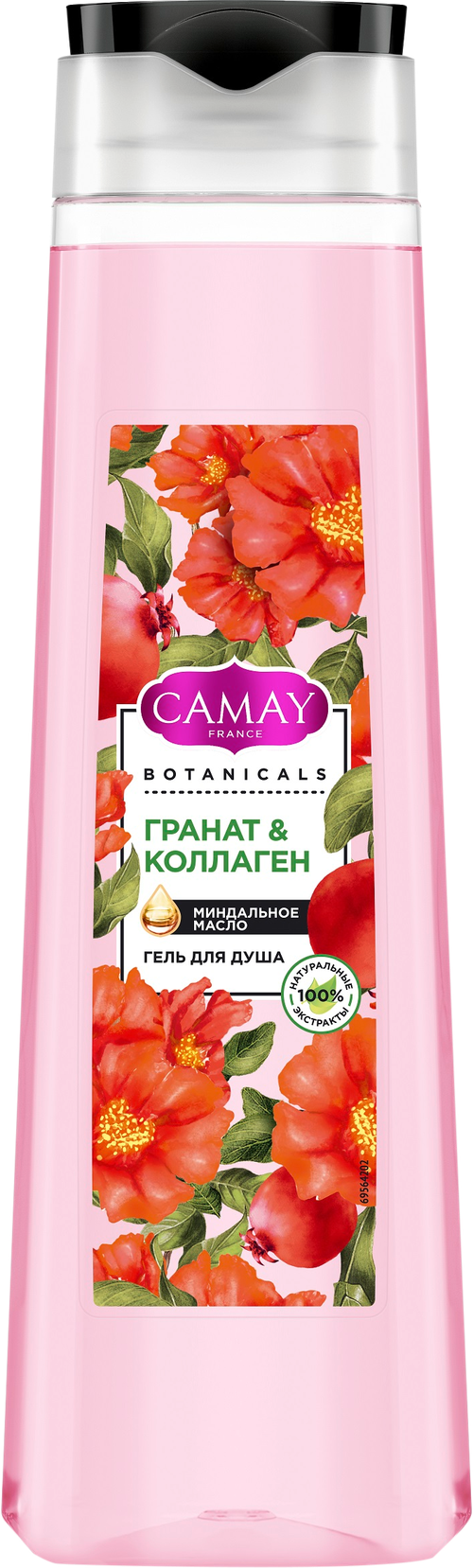 Гель для душа Camay Botanicals Гранат