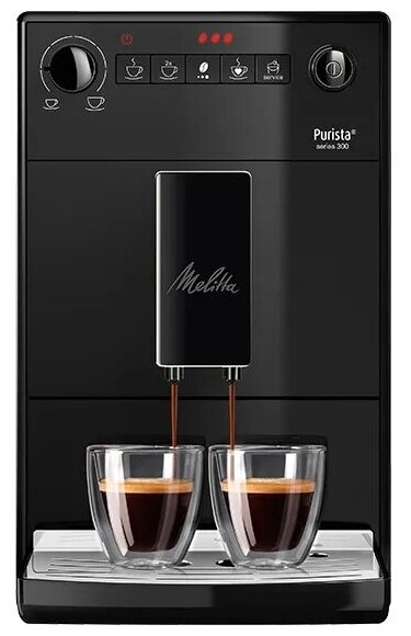 Автоматическая кофемашина Melitta F230-002 Purista, черный