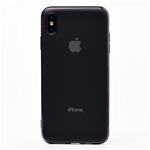 Чехол-накладка SC154 для iPhone XS Max черный