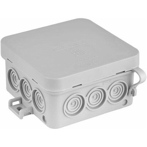 Монтажная коробка для открытой проводки/распаячная коробка IP54, 12 вводов