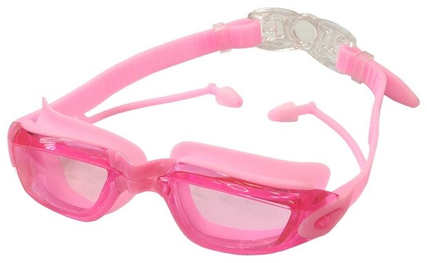 Очки для плавания Sportex E38887, розовый