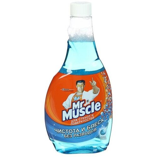 Mr Muscle Средство для мытья стёкол и других поверхностей Mr.Muscle, после дождя, без распылителя, 500 мл