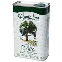 Натуральное оливковое масло Contadina Olio Extra Vergine Di Oliva 1л (Италия)