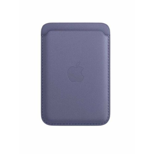 Картхолдер MagSafe leather wallet с анимацией, цвет сиреневый magsafe wallet визитница на магнитах держатель карточек для iphone кардхолдер для айфона темно розовый