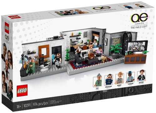 Конструктор LEGO Creator 10291 Queer Eye, 946 дет.