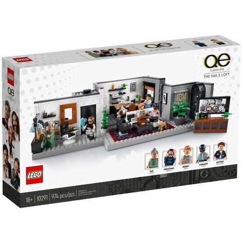 Конструктор LEGO Creator 10291 Queer Eye, 946 дет. конструктор lego 10283 creator expert nasa space shuttle discovery