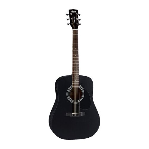 cort ad810e bks AD810E-BKS Standard Series Электро-акустическая гитара, черная, Cort