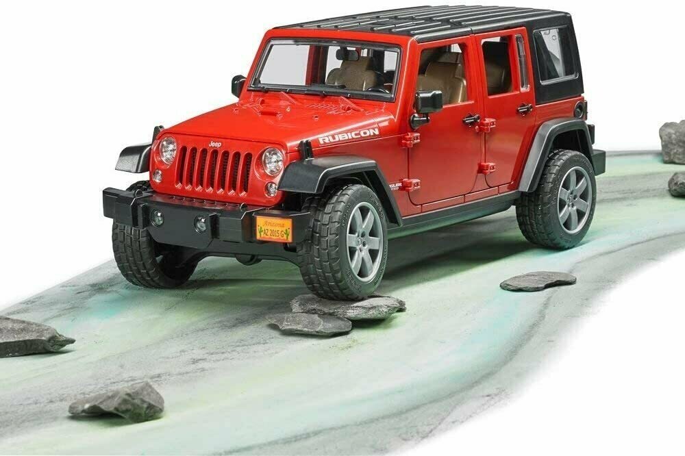 Внедорожник Bruder Jeep Wrangler Unlimited Rubicon Bruder - фото №19