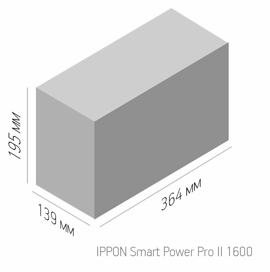 ИБП Ippon Smart Power Pro II 1600 1600VA - фото №11