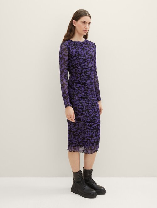 Платье Tom Tailor, размер XS, фиолетовый