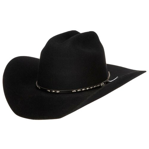 фото Шляпа ковбойская bailey, подкладка, размер 59, черный