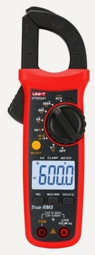 Изображение товара Клещи токоизмерительные цифровые Uni-t UT202A+, ACA, автодиапазон