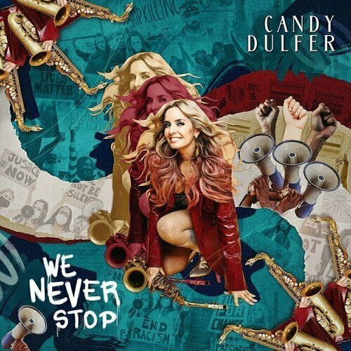 Виниловая пластинка Candy Dulfer – We Never Stop (Red) 2LP