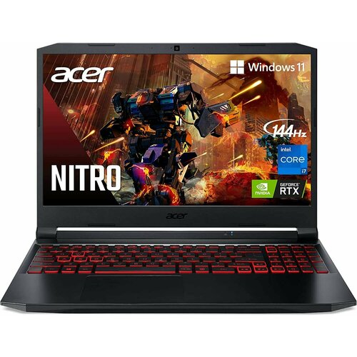 Acer Nitro 5 AN515-57-79TD i7-11800H/8GB/512GB SSD/RTX3050Ti (только английская раскладка) ноутбук msi sword 15 a11ud 001 core i7 11800h 2300ghz 15 6 1920x1080 8gb 512gb ssd geforce rtx 3050 ti 4gb wi fi bt win 10 home