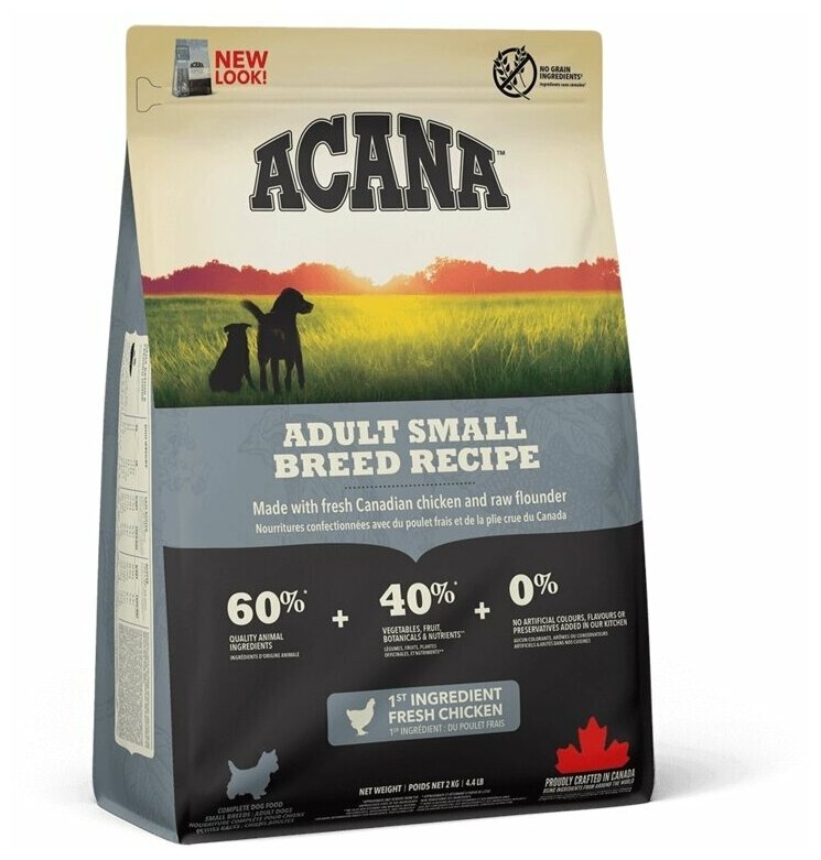 Сухой корм для взрослых собак мелких пород Acana Adult Small Breed 6кг
