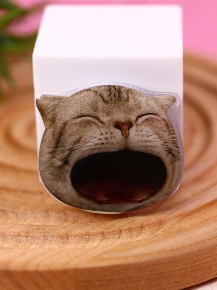 Попсокет "Yawning cat"