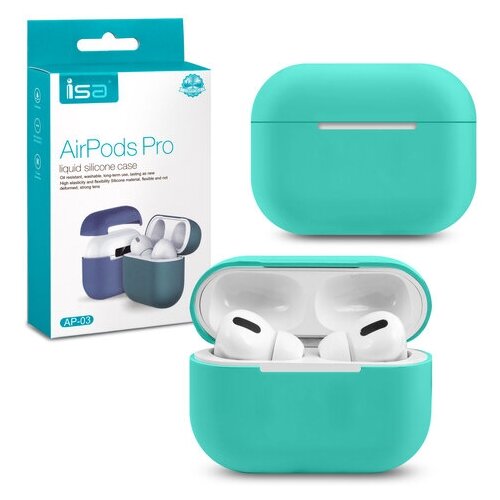 Чехол Apods Pro Silicon Case ISA Mint