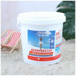 Ударный хлор БСХ для бассейна Aqualeon 1 кг в гранулах (быстрый стабилизированный хлор)