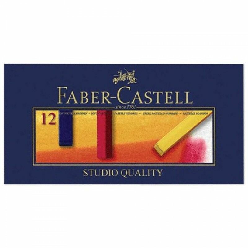 Пастель Soft, 12 цветов Faber-Castell - фото №9