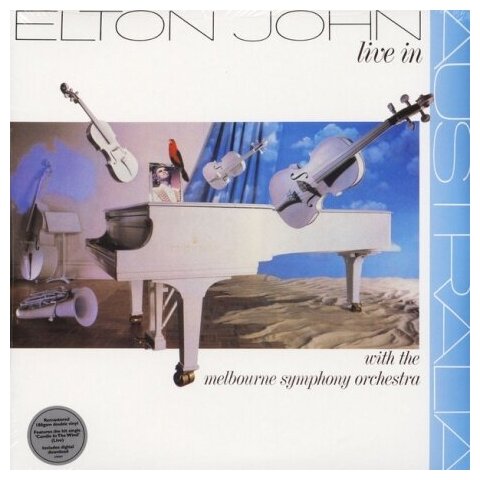 Виниловые пластинки, Mercury, UMC, The Rocket Record Company, ELTON JOHN - Live In Australia (2LP)