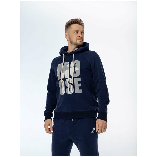 фото Брутальная мужская толстовка-худи с яркой надписью moose / худи с лосем (m) nashlosь