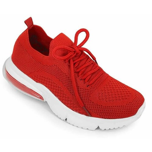 фото Кеды inblu, полнота 6, анатомическая стелька, размер 36, красный