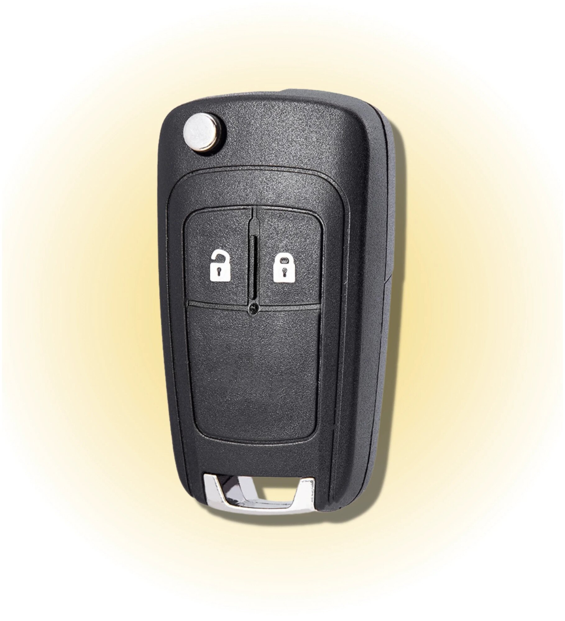 Корпус для ключа зажигания Опель, корпус для ключа Opel, 2 кнопки