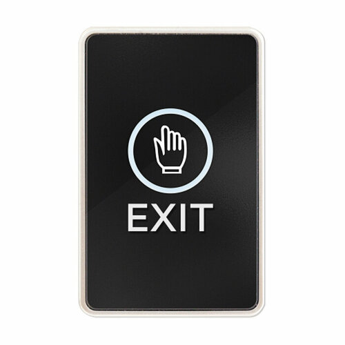 Сенсорная накладная кнопка с подсветкой Novicam B60TL BLACK v.4270