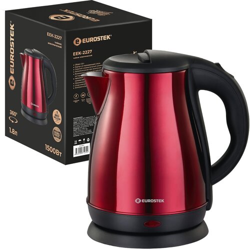 Чайник Eurostek EEK-2227 нерж сталь красный металлик 118900₽