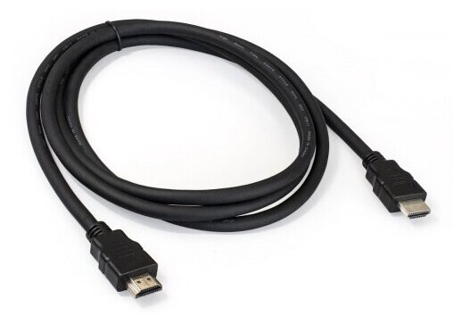 Кабель Exegate HDMI EX-CC-HDMI2-1.8 (19M/19M, v2.0, 1,8м, 4K UHD, Ethernet, позолоченные контакты)