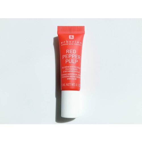 Крем-гель для лица с красным перцем мини-формат erborian RED PEPPER PULP radiance booster gel cream energizing and recharging skin's glow 5ml