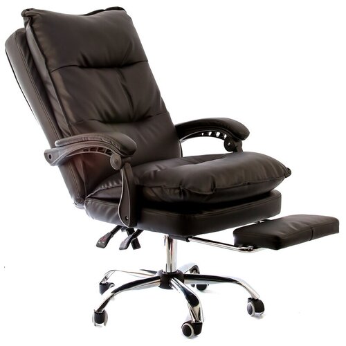 Кресло руководителя, офисное кресло Solomon, Экокожа, 505+ Kh