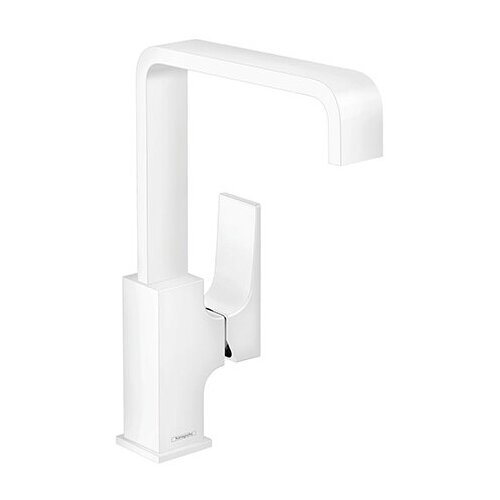 Hansgrohe Metropol Смеситель для раковины 230, излив 16,5 см, цвет белый мат. 32511700