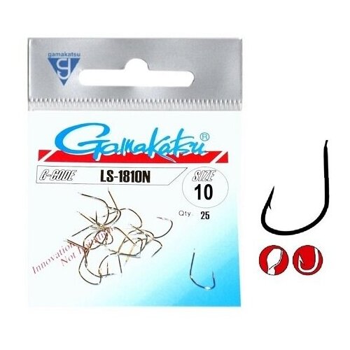 фото Крючок gamakatsu hook ls-1810n nickel №14