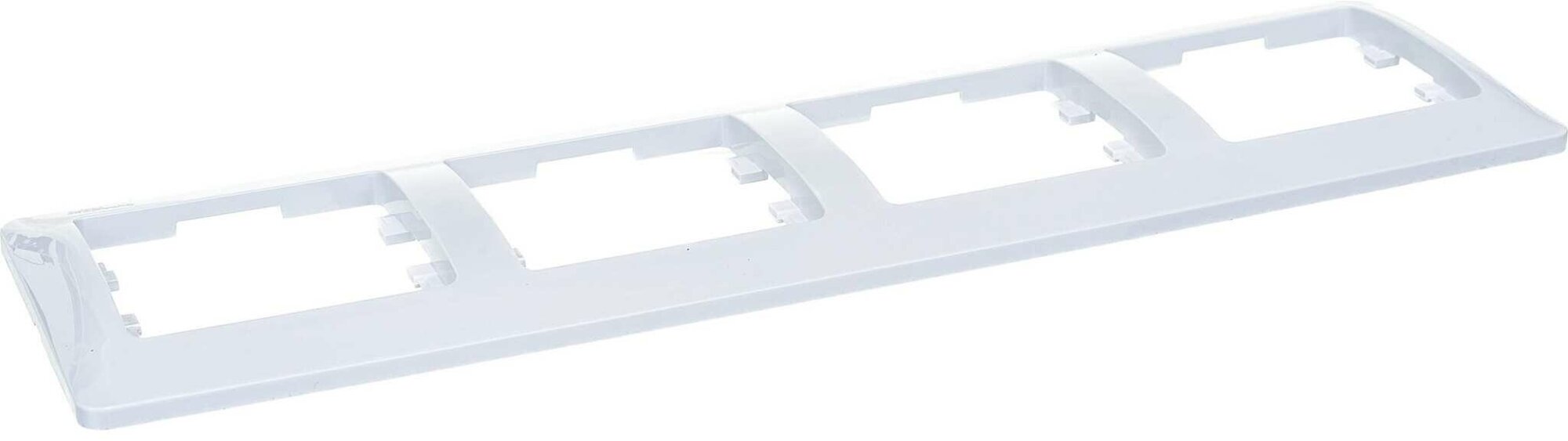 Glossa GSL000104 Рамка 4-постовая горизонтальная (горизонтальная, белая) Schneider Electric - фото №10