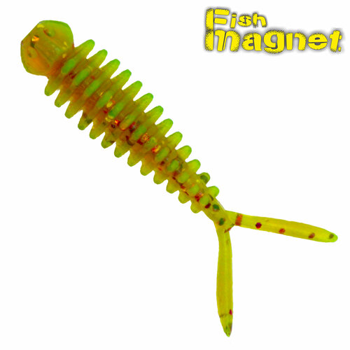 Силиконовая приманка мягкая съедобная Fish Magnet Slingshot 1.3 33 мм 002 12 шт.