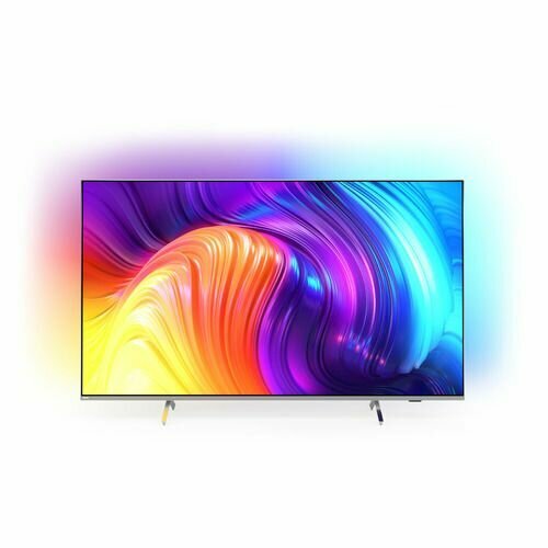 50 Телевизор Philips 50PUS850760 4K Ultra HD светло-серебристый смарт ТВ Android TV 6180000₽