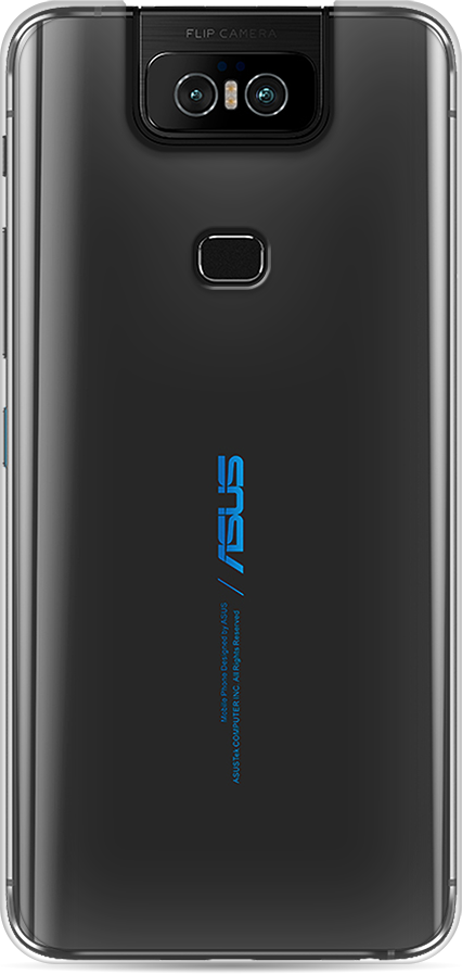 Силиконовый чехол на Asus Zenfone 6 ZS630KL / Асус Зенфон 6 ZS630KL, прозрачный