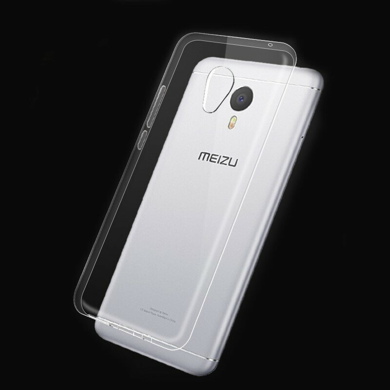 Пластиковый чехол для Meizu M3s / M3 mini (прозрачная накладка)