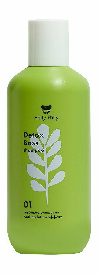 HOLLY POLLY Шампунь для волос обновляющий Detox Boss, 250 мл