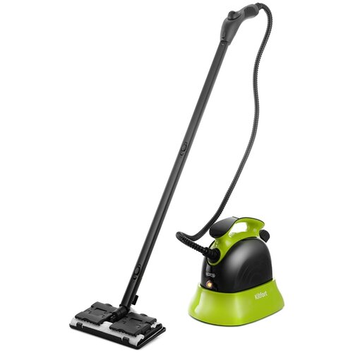 Пароочиститель Kitfort КТ-9102-2 черный салатовый 958000₽