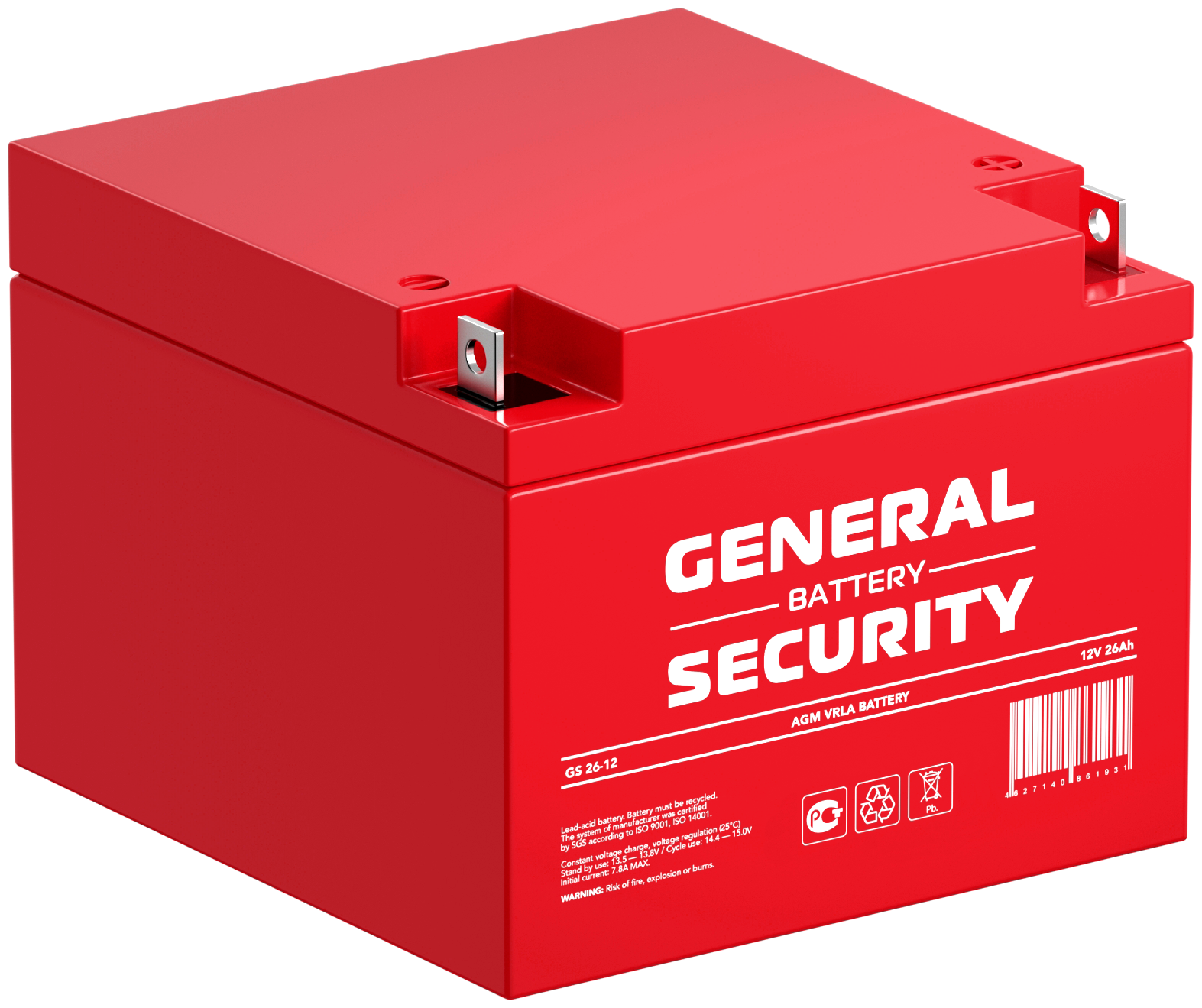 Аккумулятор General Security GS 26-12