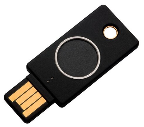 Аппаратный ключ аутентификации YubiKey Bio FIDO Edition